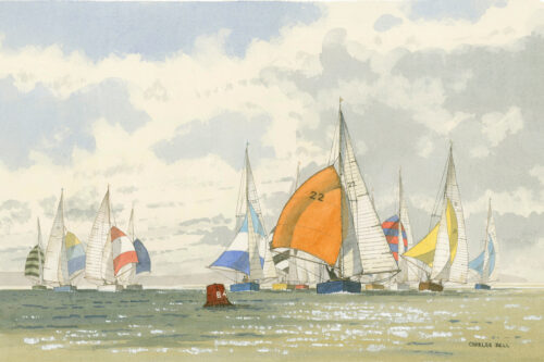 CB12 Fifes Racing off Beaumaris
