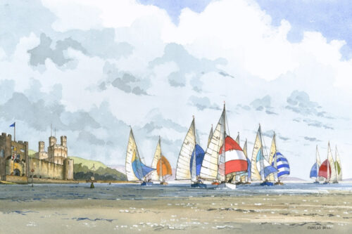 CB85 Racing at Caernarfon
