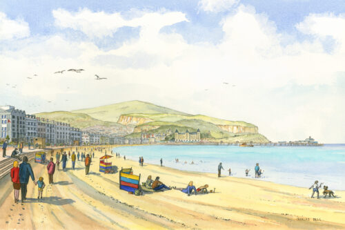 CB100 LLandudno Promenade