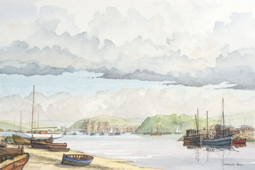 CB112 CONWY FROM DEGANWY OLD DOCK